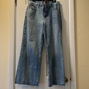 2 pairs of j crew wide leg jeans. New!